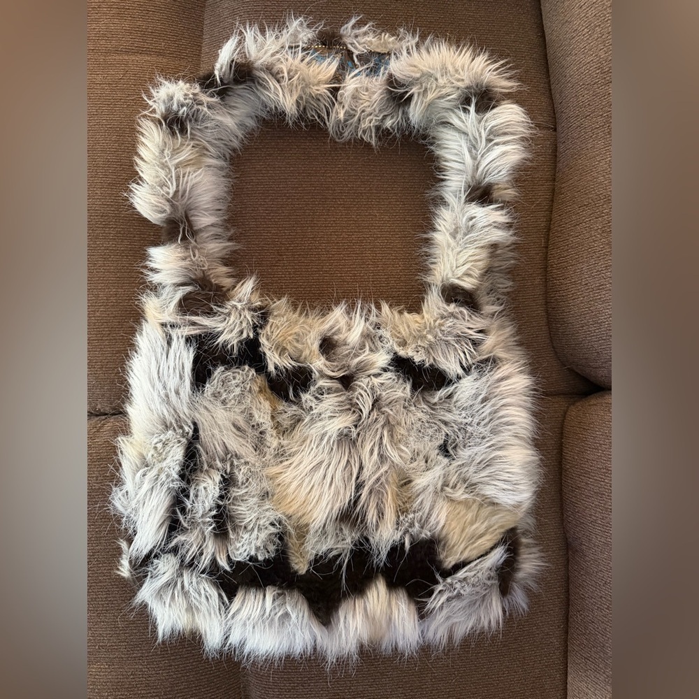 Faux Fur Handbag working actress production